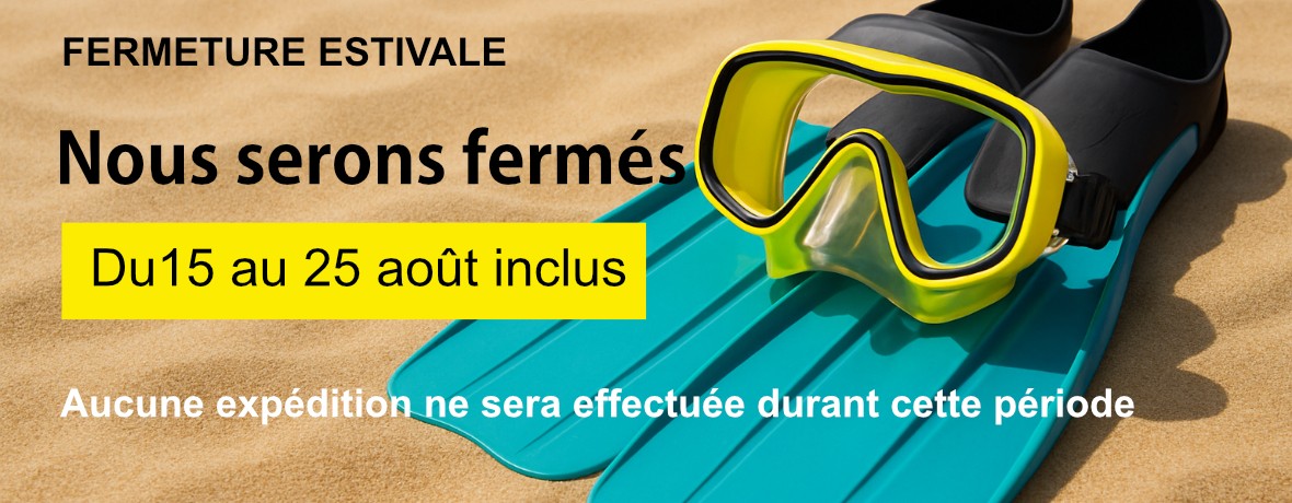 fermeture estivale 15-25 aout